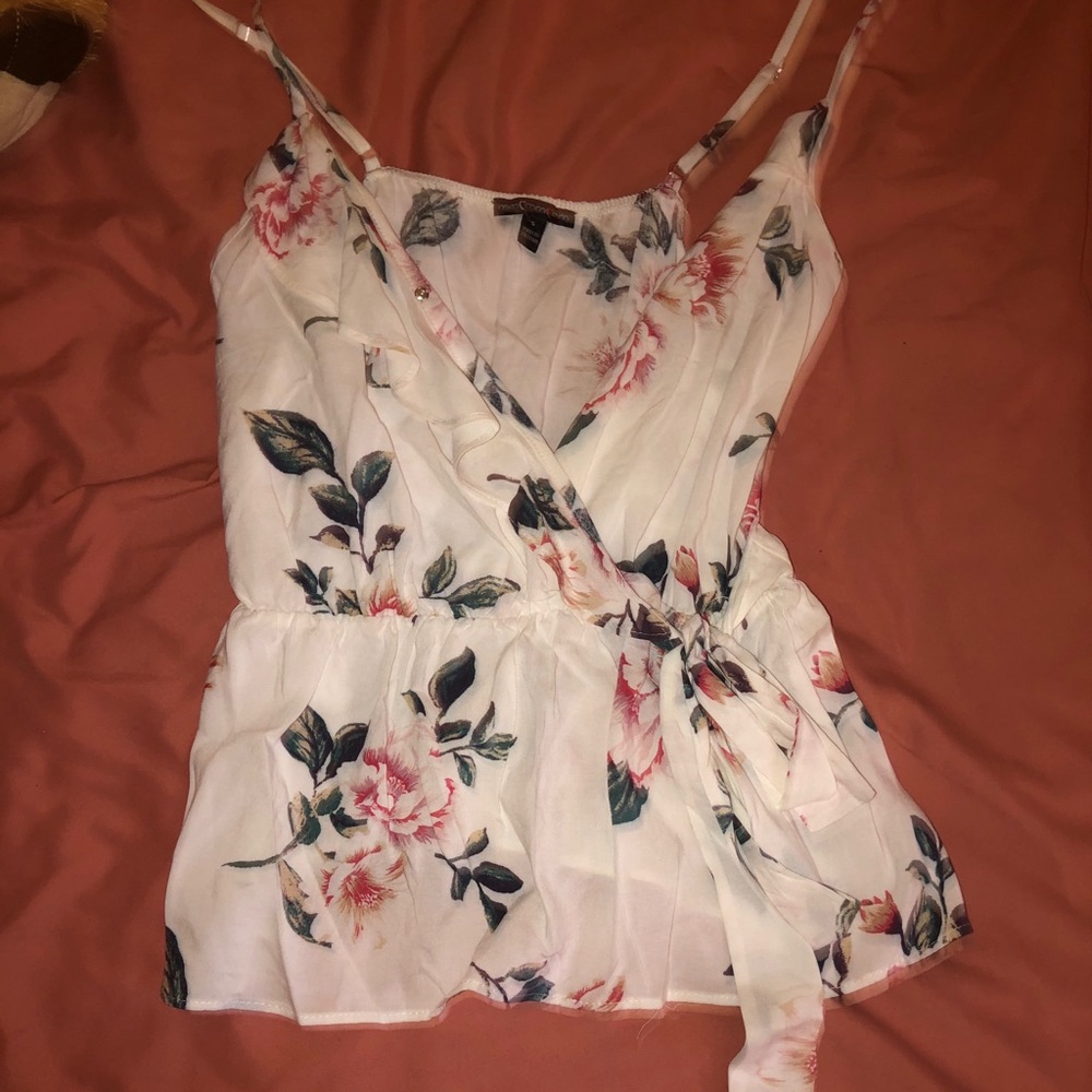 tank top with a tie on the side